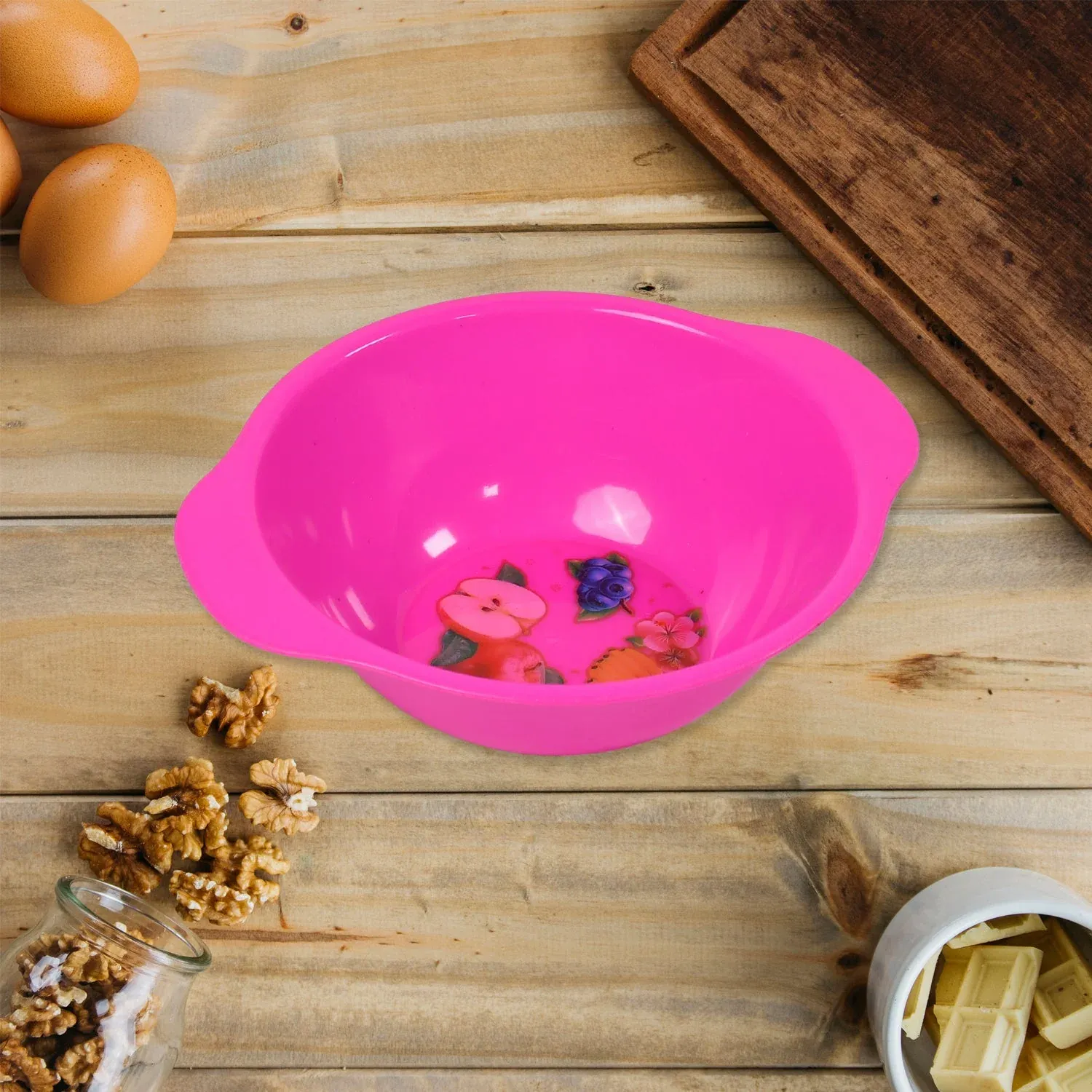 Snack Bowls – Durable 10-inch BPA-Free Plastic for Kitchen | Jiaqi - Detailed Feature View 5
