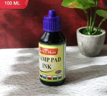 Stamp Pad Ink 100ml – Long-Lasting, Fade-Resistant Refill