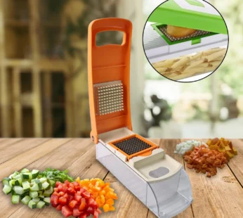 Vegetable & Fruit Chopper – Durable ABS Body with Sharp Blades