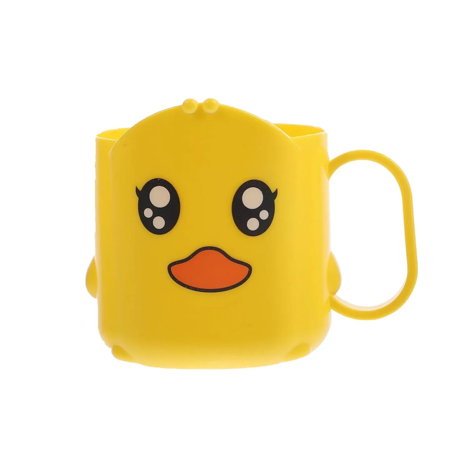 Cartoon Plastic Toothbrush Cup – Durable & Lightweight | Mini Bubbles - Detailed Feature View 5
