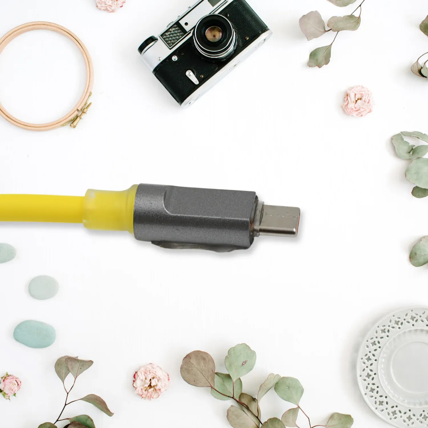 Type C Fast Charging Cable – with Light & 1m Durable | Indo Glow - Detailed Feature View 7