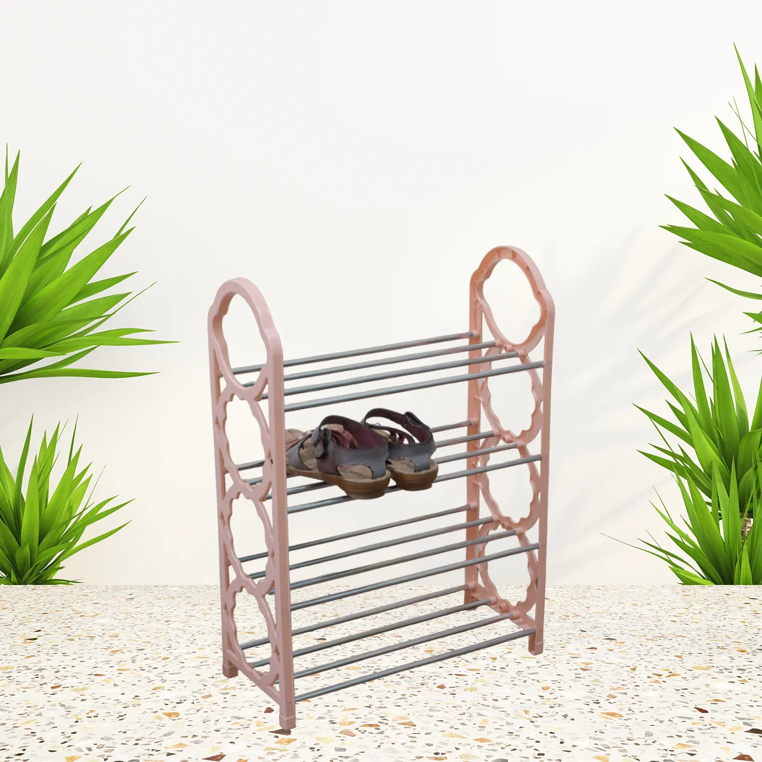 Premium Folding Shoe Rack – 4-Layer Space Saver India - Buy Online at Alikart