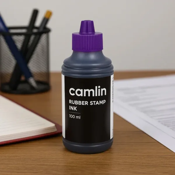 Violet Rubber Stamp Ink 100ml – Quick-Dry & Smudge-Free