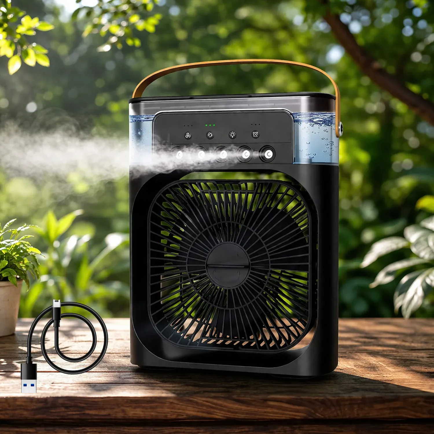 Premium Portable Air Cooler Fan – Personal Desk Cooling Solution - Buy Online at Alikart