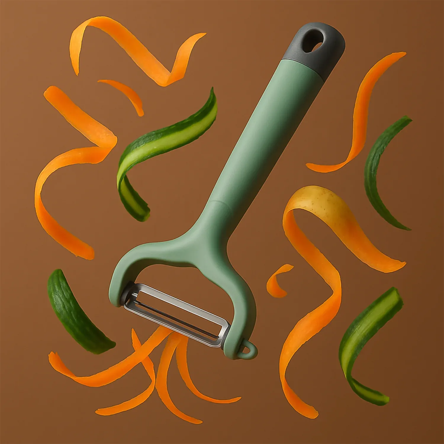 Vegetable Peeler – Premium Ergonomic Stainless Steel Blade - Detailed Feature View 5
