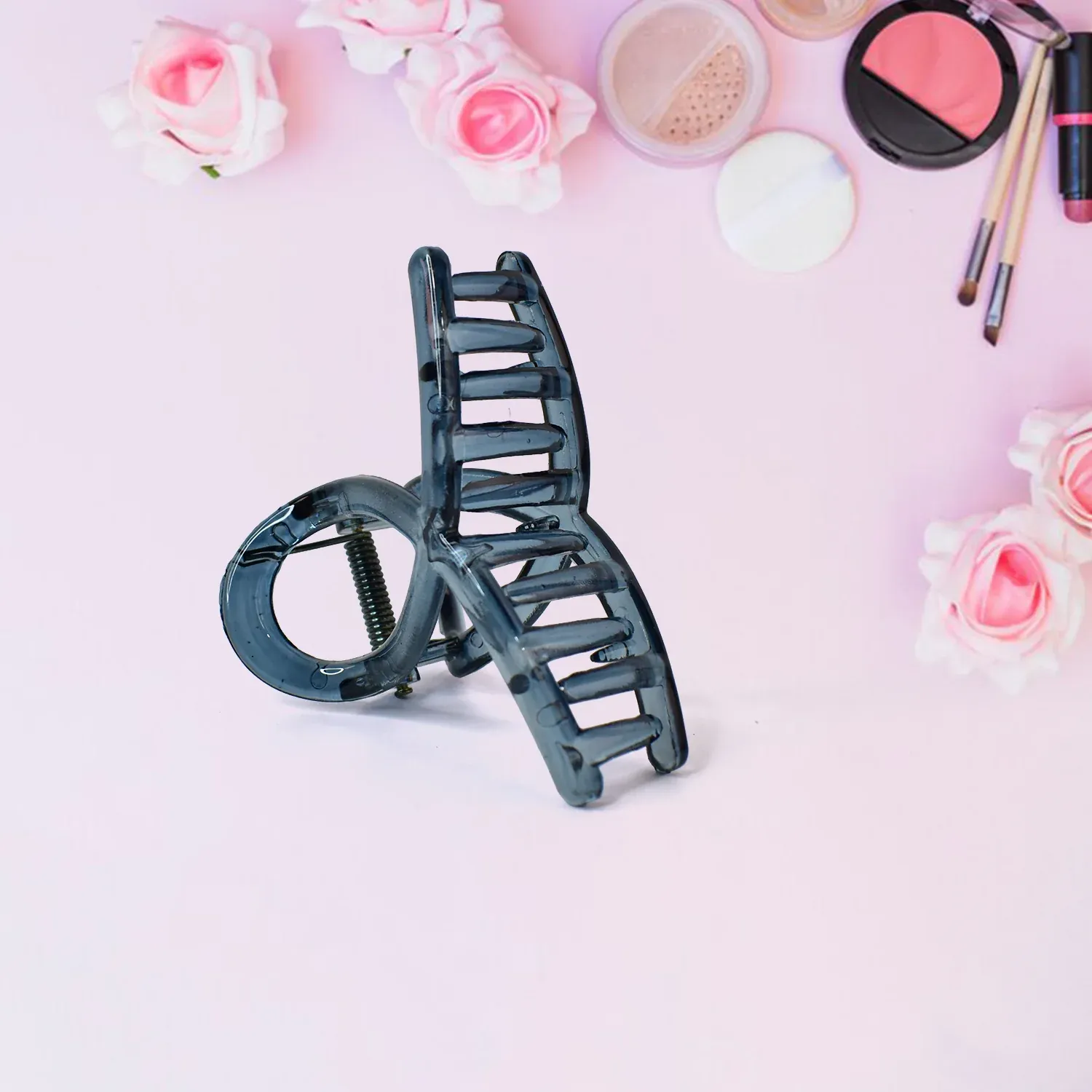 Matte Plastic Hair Clamp – Durable Firm Grip for All Hair Types - Detailed Feature View 2