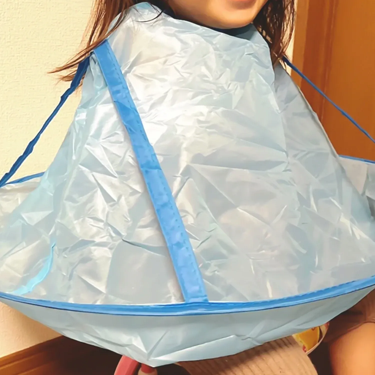 Premium Reusable Hair Cutting Cape – Mess-Free Home & Salon Use - Buy Online at Alikart
