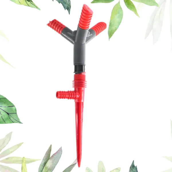Efficient Rotating Garden Sprinkler – 3 Arm 360° Coverage
