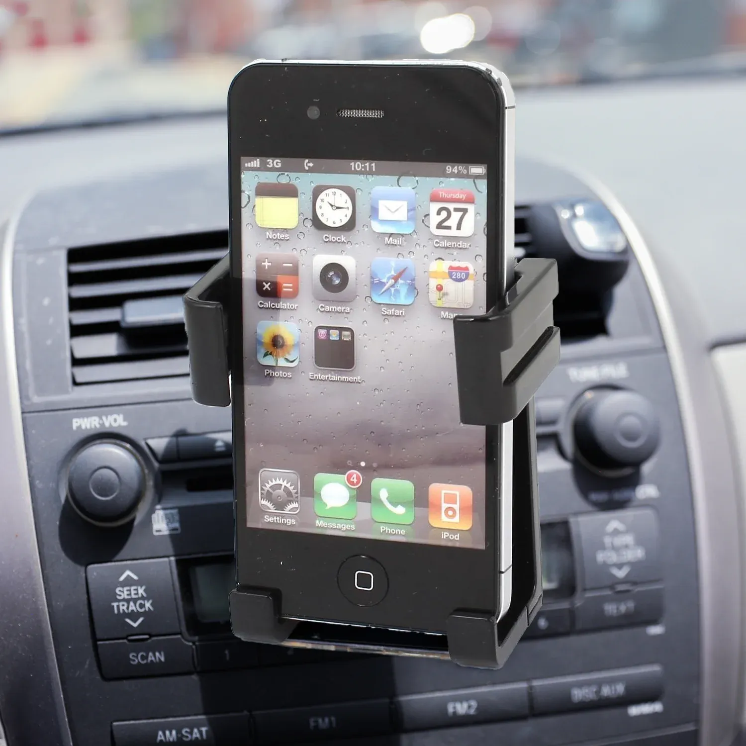 Premium Car Mobile Holder – Secure Air Vent & Dashboard Mount | Velvet Wheels - Buy Online at Alikart