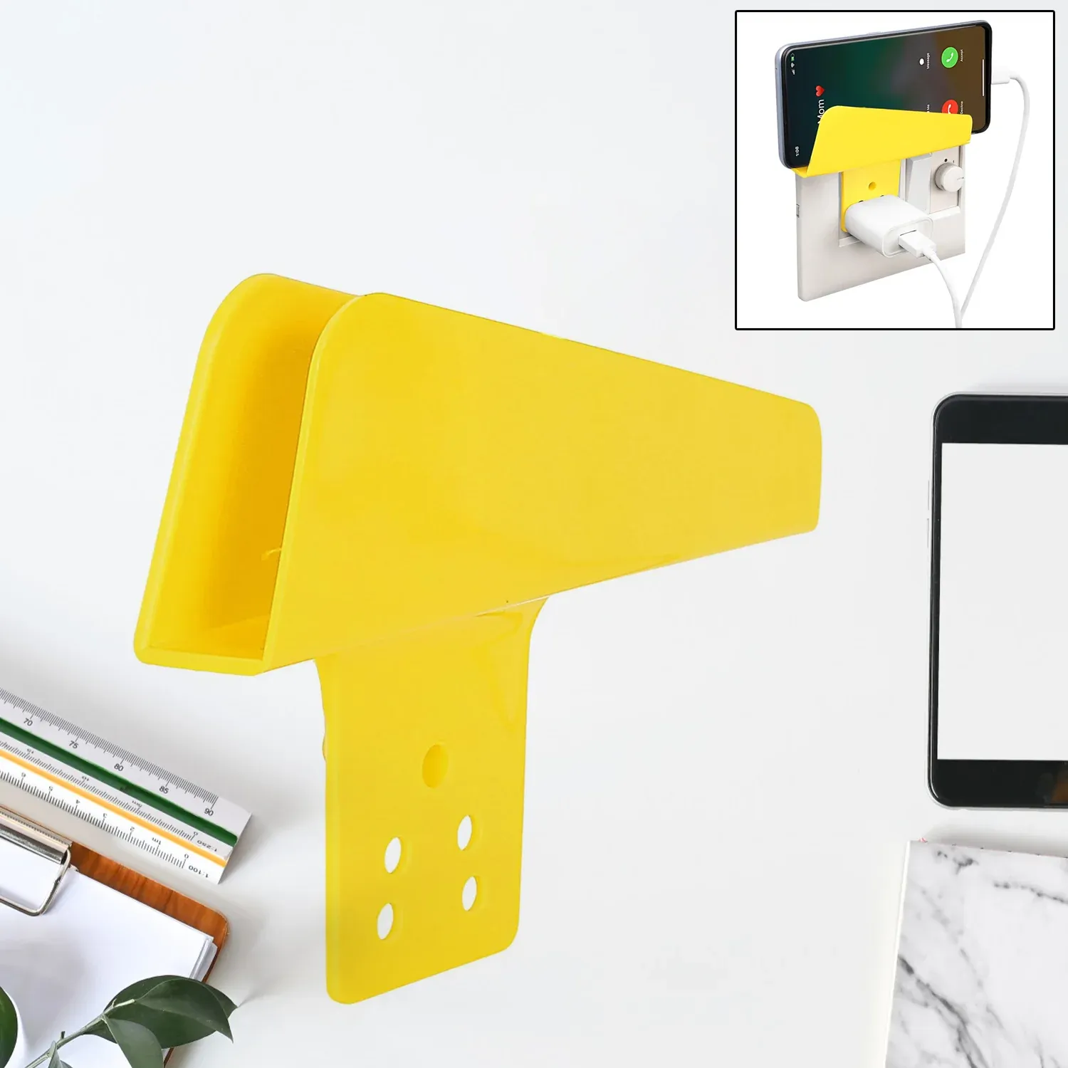Premium Mobile Charging Stand – Wall Mount Phone Holder | Gambit - Buy Online at Alikart