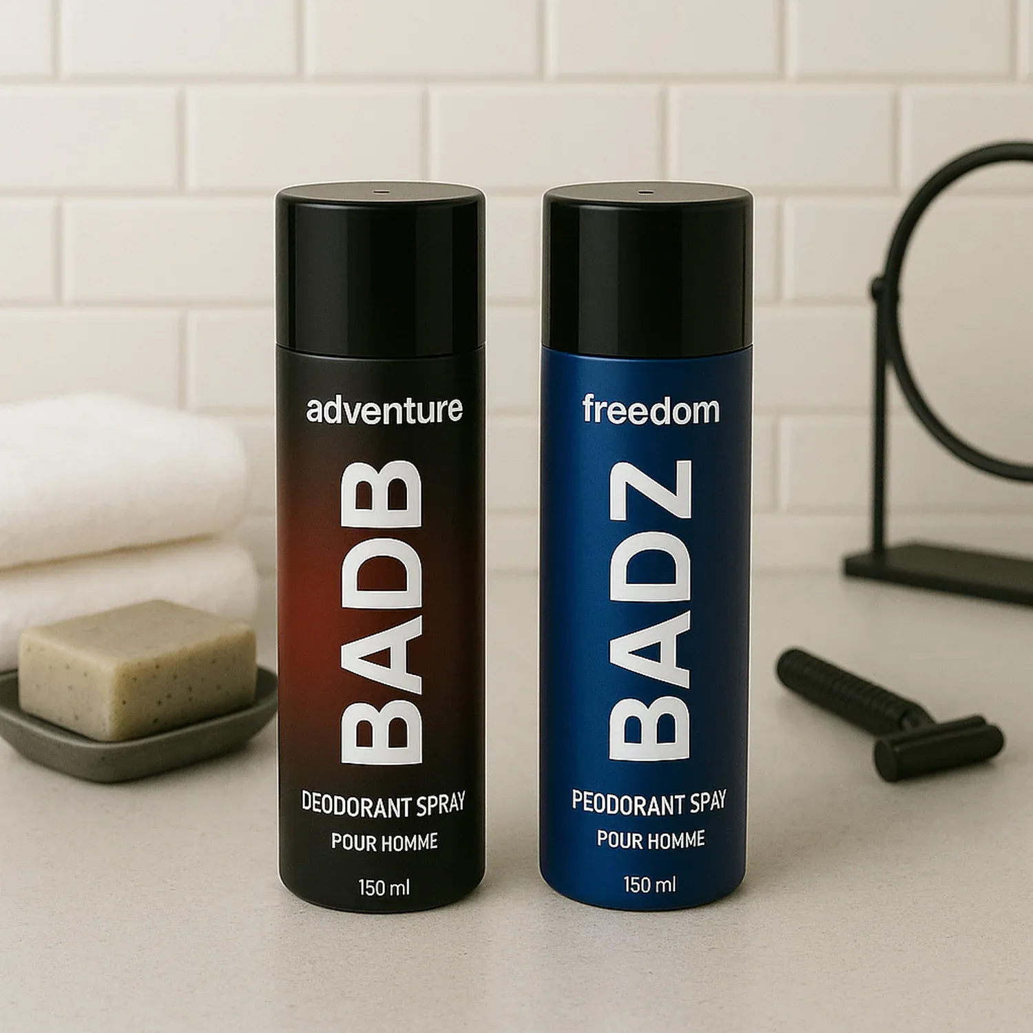 Premium Men’s Deodorant Body Spray 150ml – Long-Lasting Freshness - Buy Online at Alikart