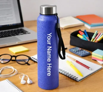 Stainless Steel Water Bottle – Leakproof 1000 ML Blue Bottle