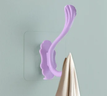 Self Adhesive Heavy Duty Wall Hook – No Drilling Needed