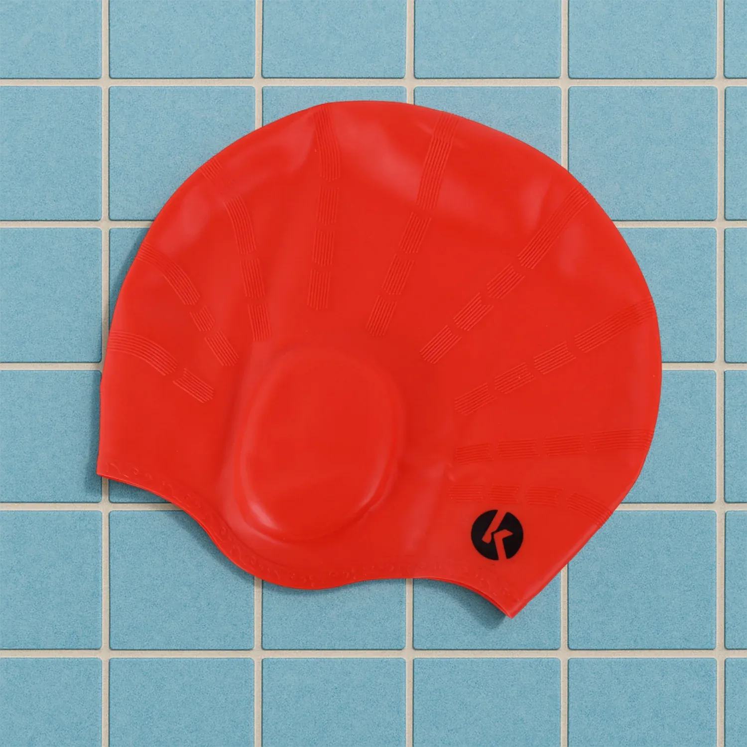 Silicone Swimming Cap – Durable, Comfortable & Hydrodynamic - Detailed Feature View 3