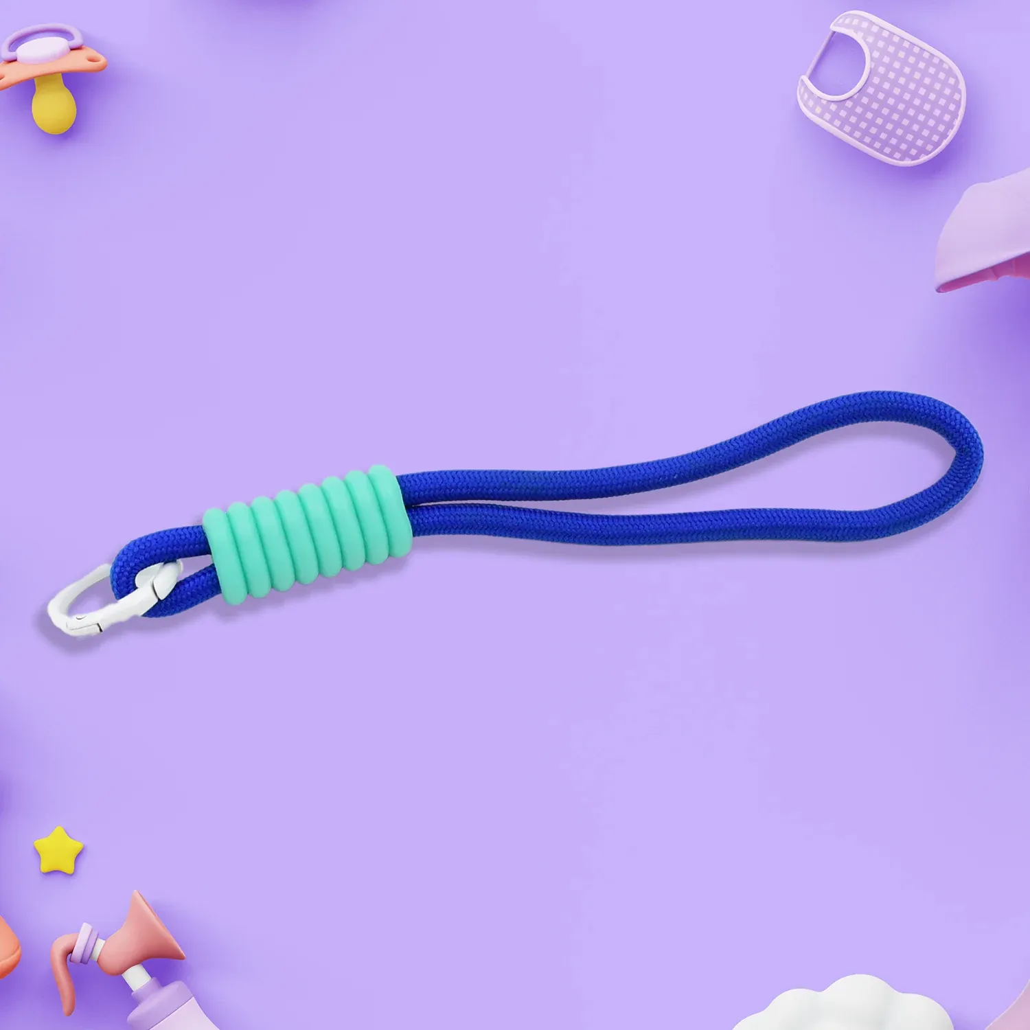 Phone Wrist Strap – Adjustable Nylon Lanyard | Mobiléon - Detailed Feature View 2