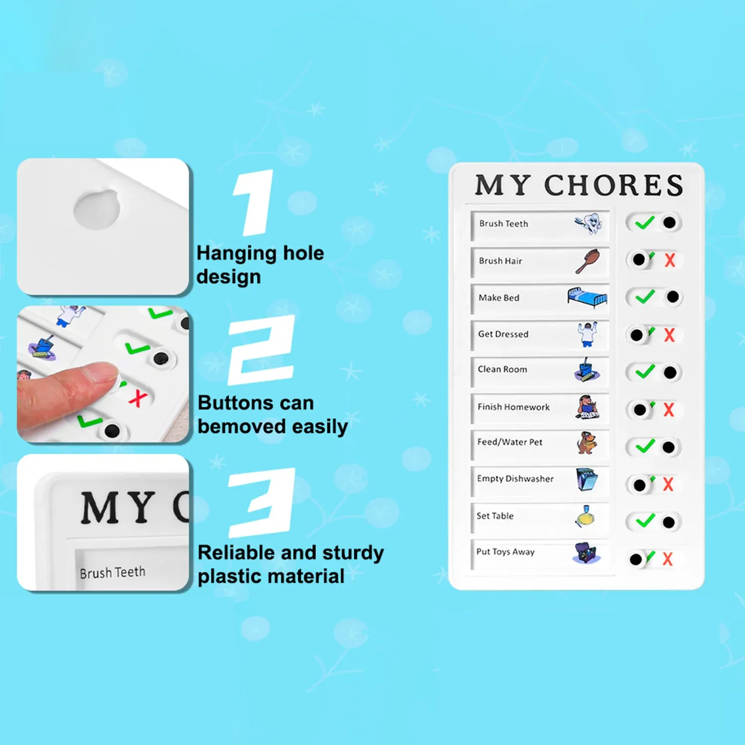 Chores Note Board – Daily Task Planner & Reminder | Foloria - Detailed Feature View 9