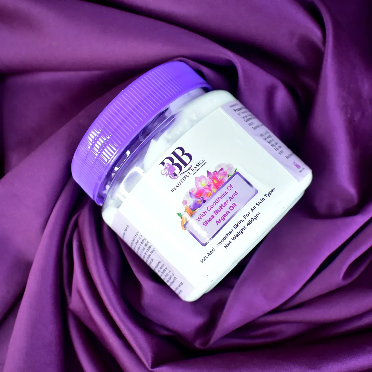 Shea Butter Body Cream – Deep Moisturisation with Argan Oil 450g - Detailed Feature View 3