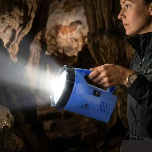 Rechargeable LED Laser Light – High Power Beam & Portable Design