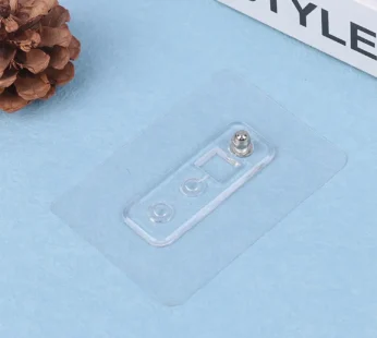 Strong Adhesive Wall Hook – Damage-Free, Easy to Install