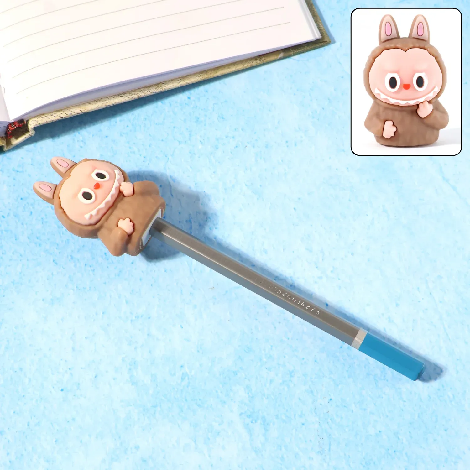 Cartoon Eraser with Pencil Sharpener – Durable 2-in-1 for Kids - Detailed Feature View 2