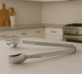 Stainless Steel Serving Tong – 2-in-1 Pasta & Salad Tool