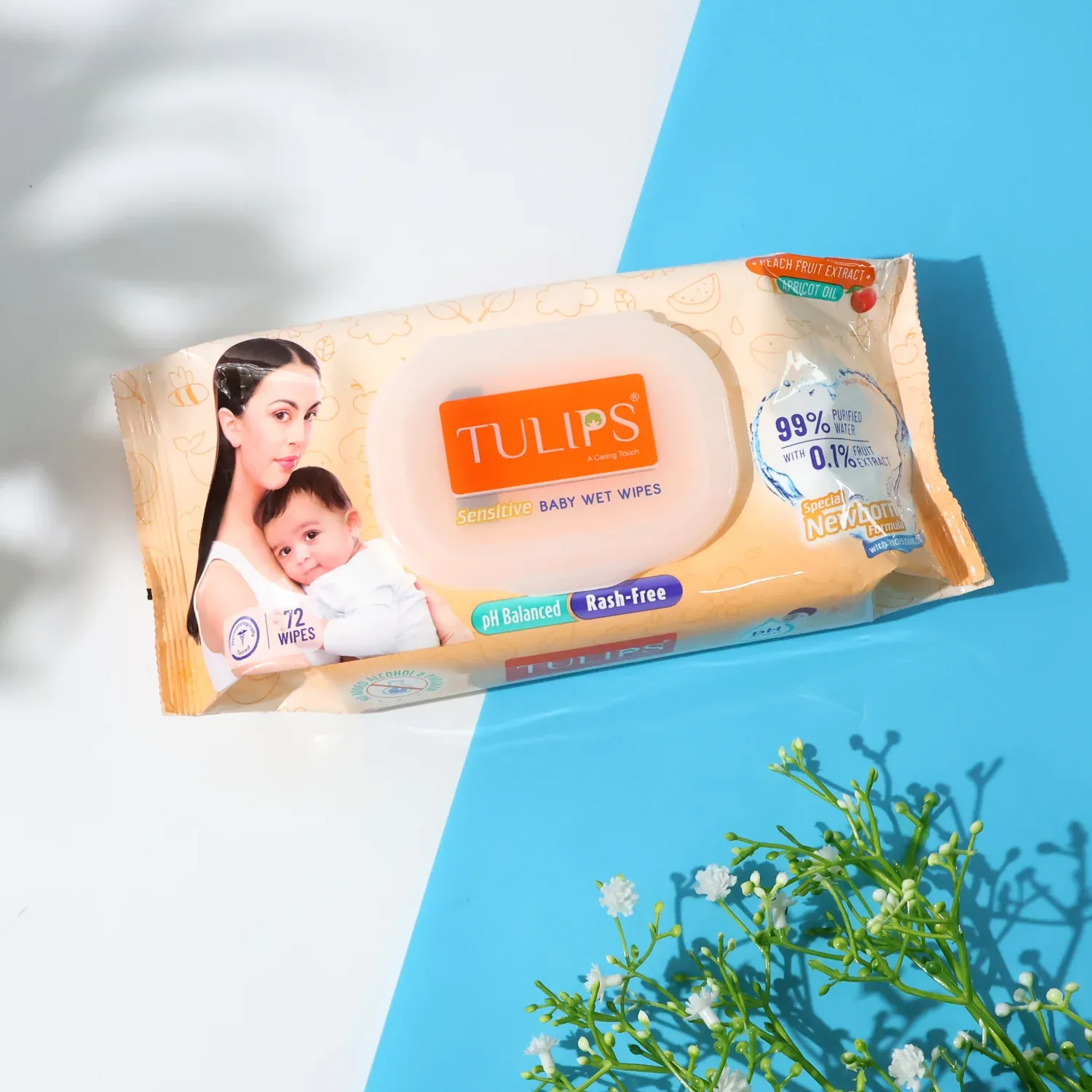Premium Sensitive Baby Wet Wipes – Gentle, Alcohol-Free & Rash-Free Care - Buy Online at Alikart