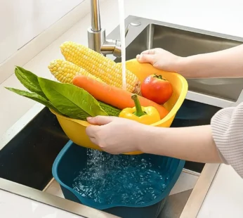 Plastic Washing Bowl – Drainer & Strainer Basket | Vastate