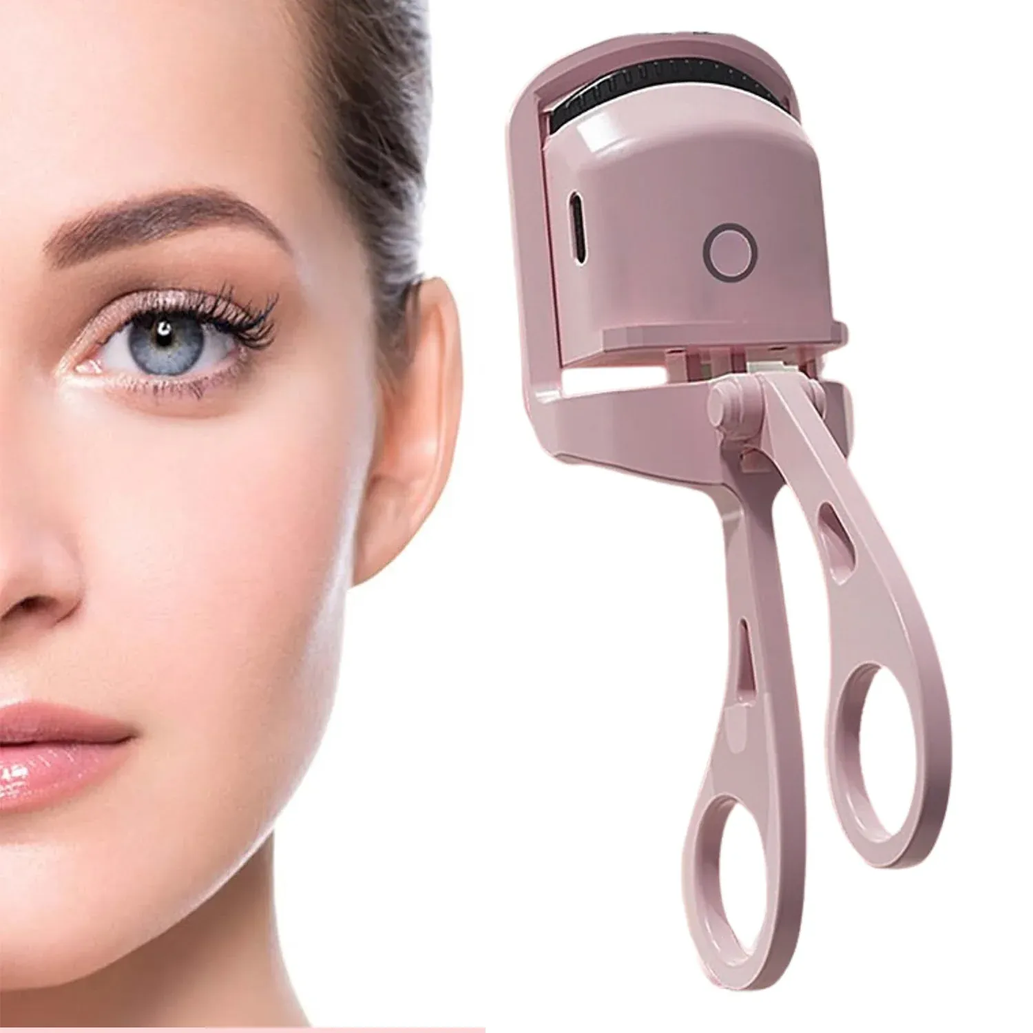 Electric Heated Eyelash Curler – USB Rechargeable | BeautyBare - Detailed Feature View 3