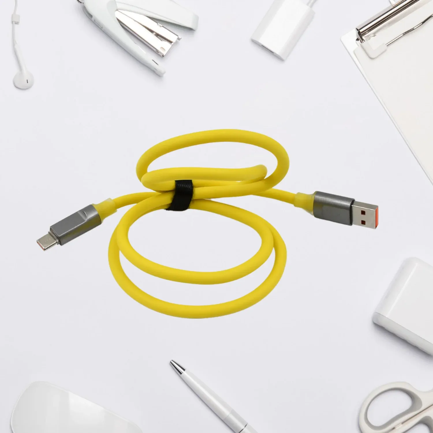 Type C Fast Charging Cable – with Light & 1m Durable | Indo Glow - Detailed Feature View 8