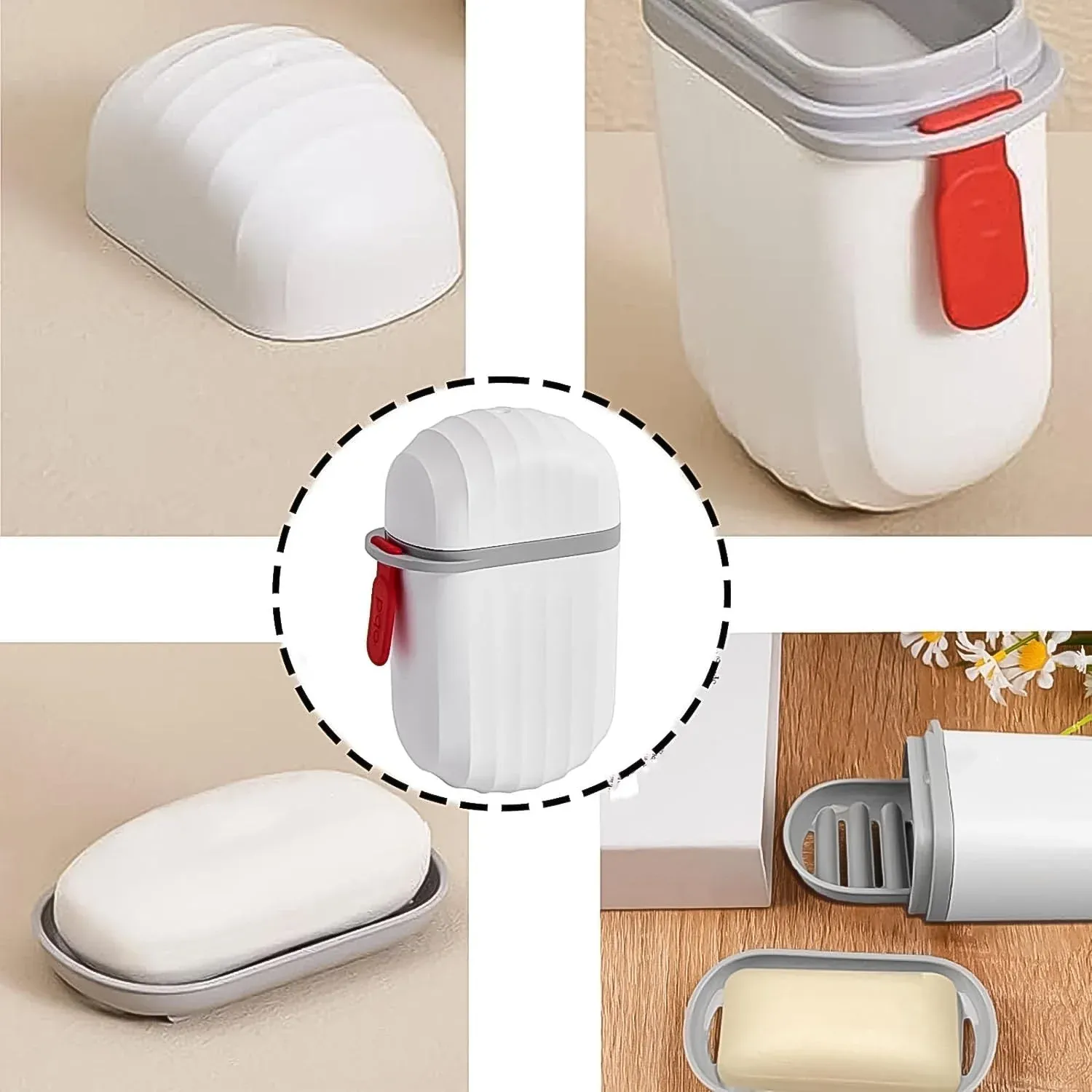 Travel Soap Holder – Leakproof, Durable & Compact Case - Detailed Feature View 5