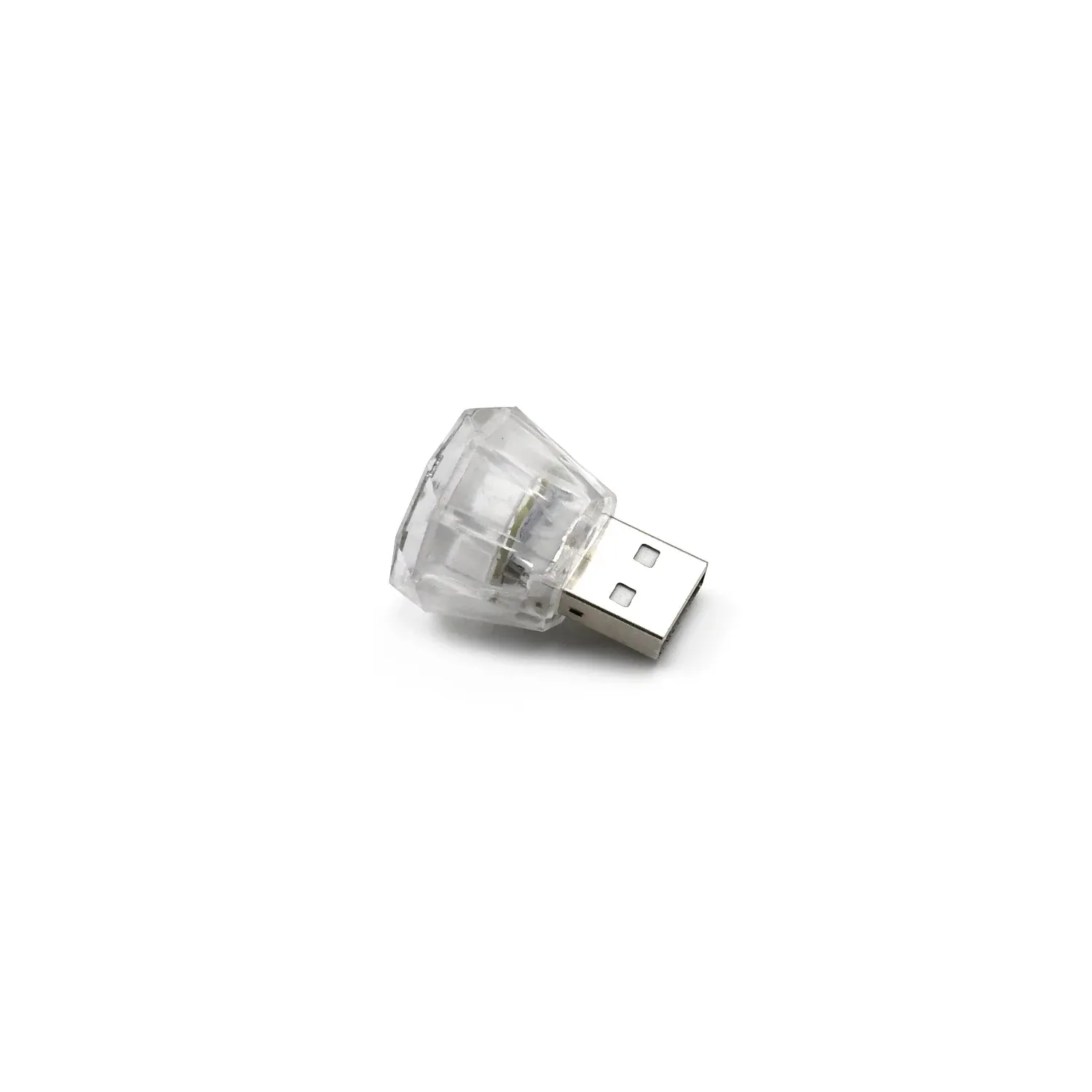 USB Car Interior Light – Diamond Shape LED Lamp - Detailed Feature View 3