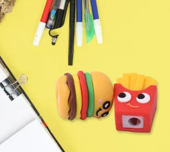Cartoon Shaped Pencil Sharpener – Fun & Compact Kids Sharpener