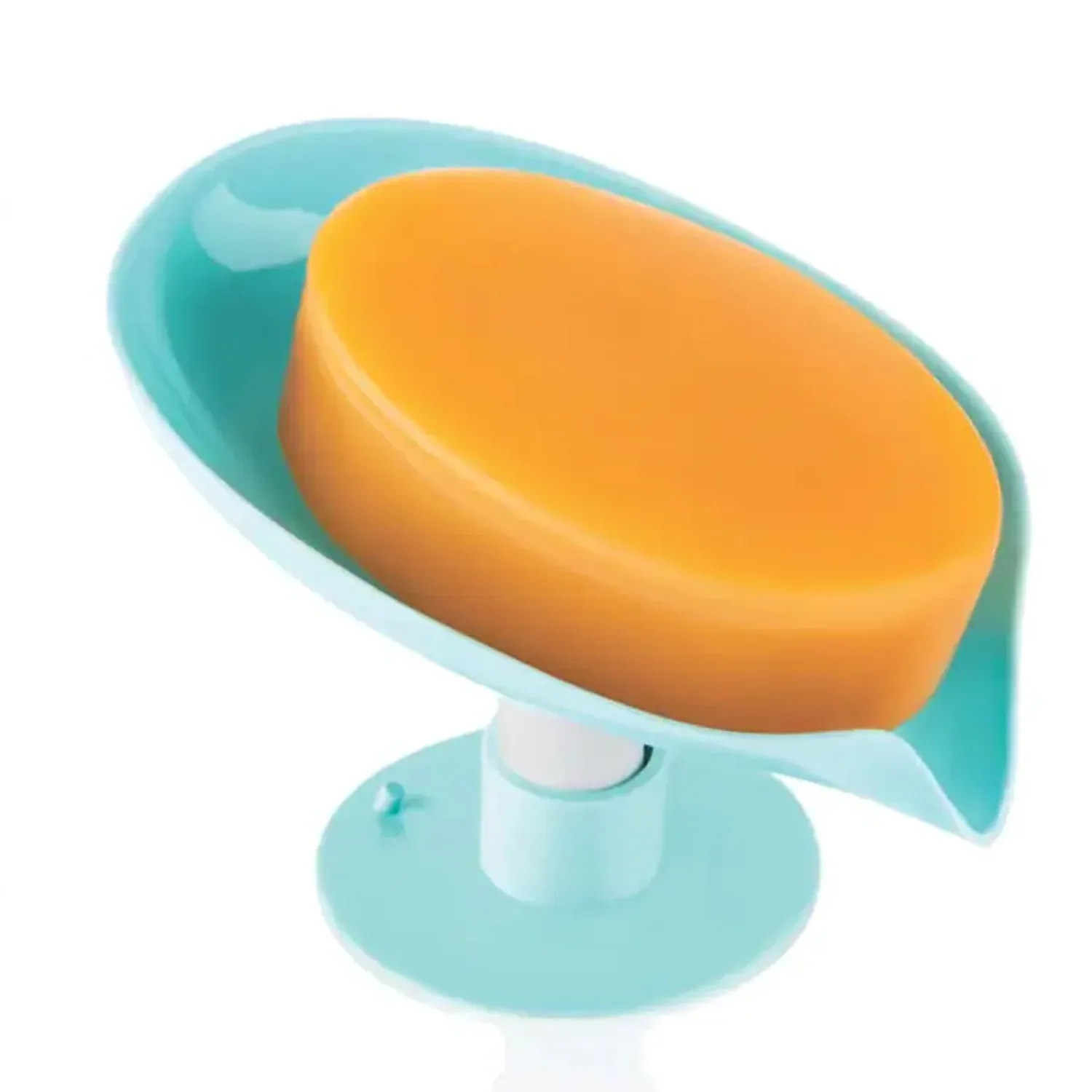 Self Draining Soap Dish – Suction Cup Holder | VelvetBubbles - Detailed Feature View 3