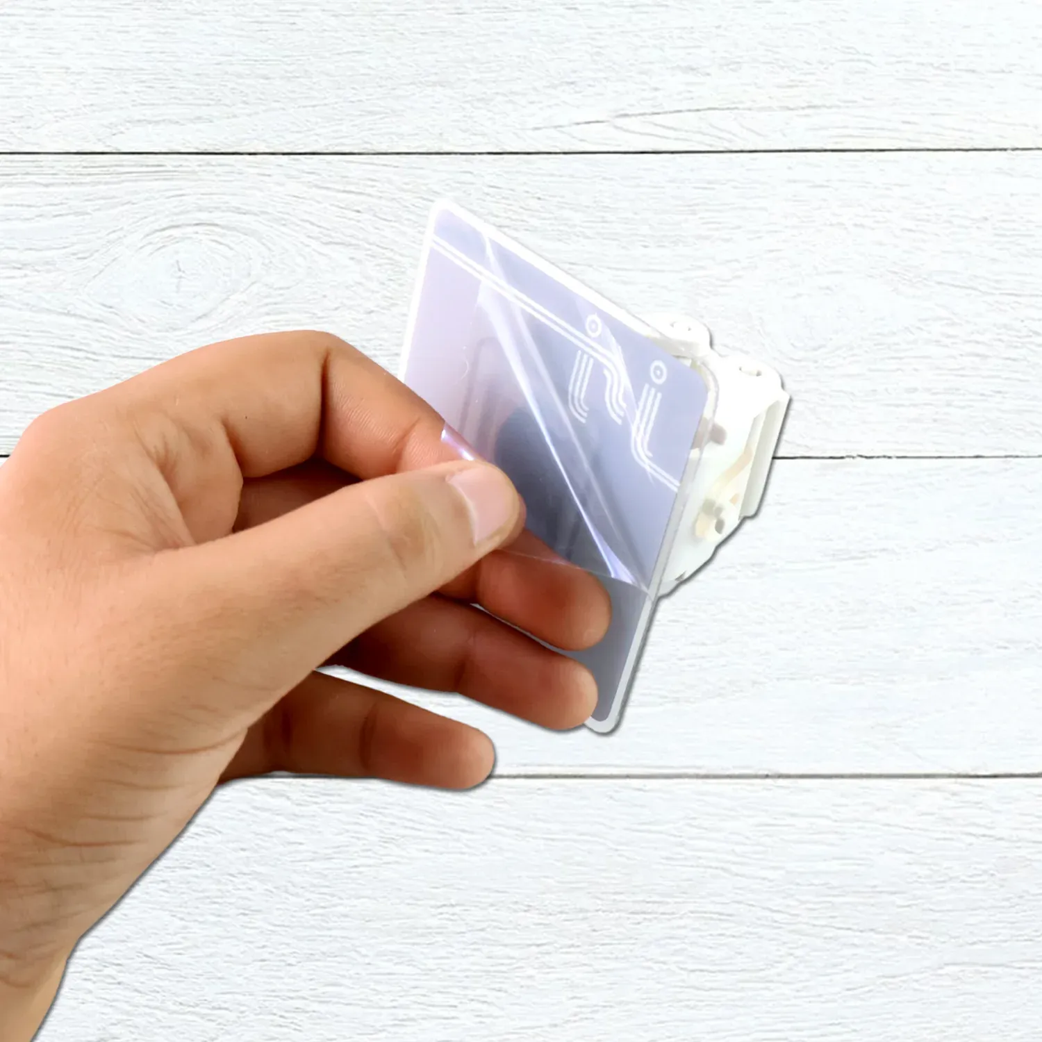 Wall Mounted Mop & Broom Holder – No-Drill Adhesive | GlimmerHome - Detailed Feature View 5