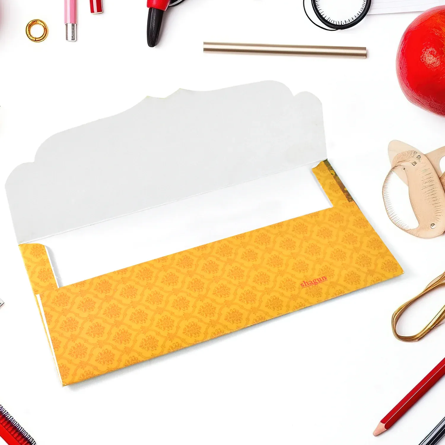 Wedding Gift Envelopes – Elegant Handmade Shagun Covers (10 Pc) - Detailed Feature View 2