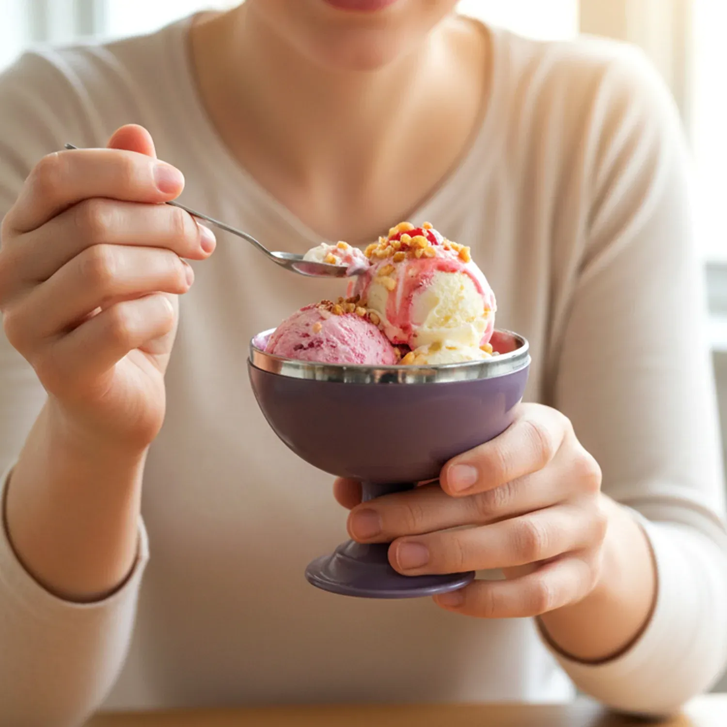 Stainless Steel Dessert Bowl Set – Elegant & Durable Serving Cups - Detailed Feature View 4