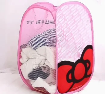 Waterproof Canvas Laundry Bag – Foldable & Printed | GlimmerHome