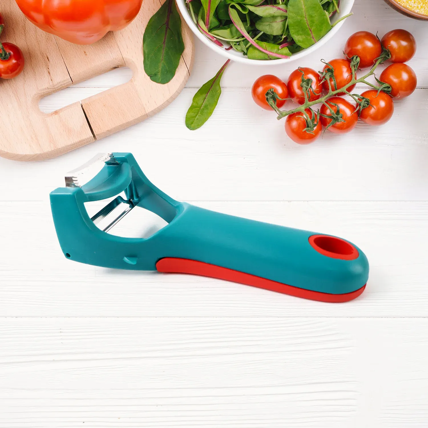 Premium Vegetable Peeler – 4-in-1 Multi-Functional Kitchen Tool - Buy Online at Alikart