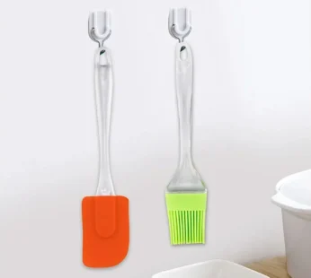 Silicone Spatula & Brush Set – 2 Pcs Non-Stick Bakeware | Bake & Dwell