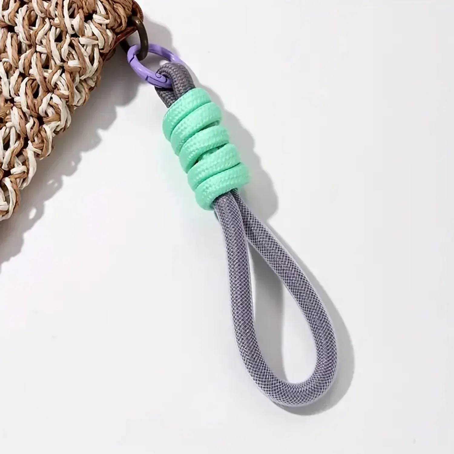 Phone Wrist Strap – Adjustable Nylon Lanyard | Mobiléon - Detailed Feature View 3