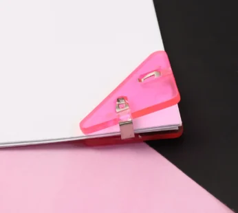 Triangle Paper Clips – Durable ABS Clips for Document Care