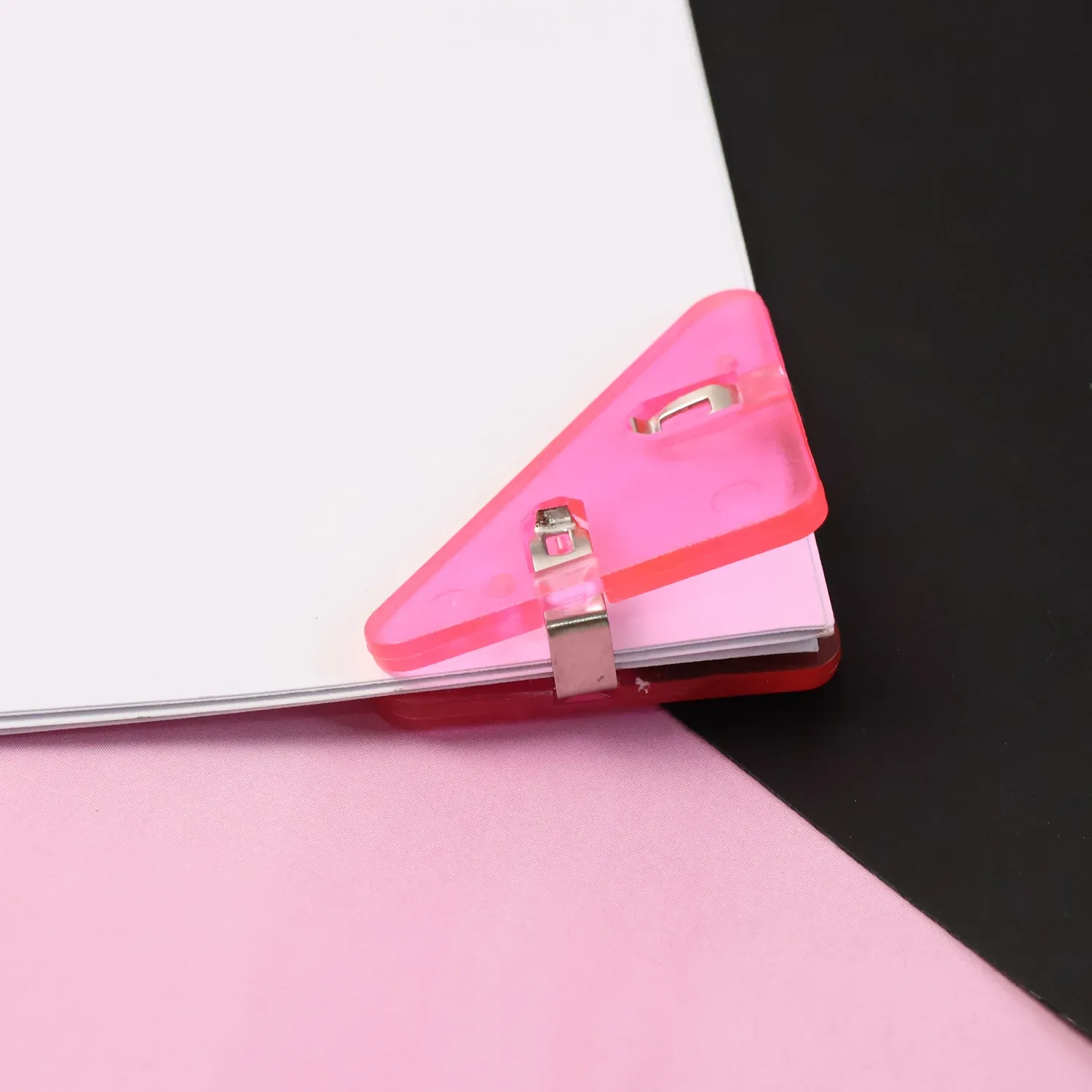 Premium Triangle Paper Clips – Durable ABS Clips for Document Care - Buy Online at Alikart