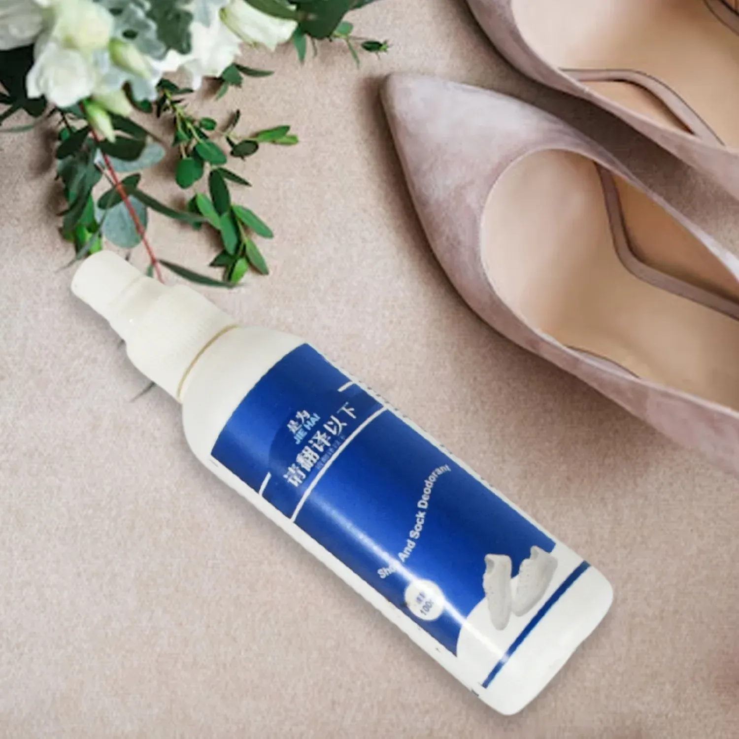 Shoe Deodorizer Spray – Odor Removal & Freshness | Velvet Wheels - Detailed Feature View 5