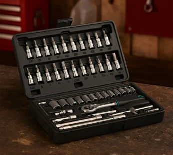 Socket Set – 46 Pcs 1/4″ Drive Tool Kit | RaceVault