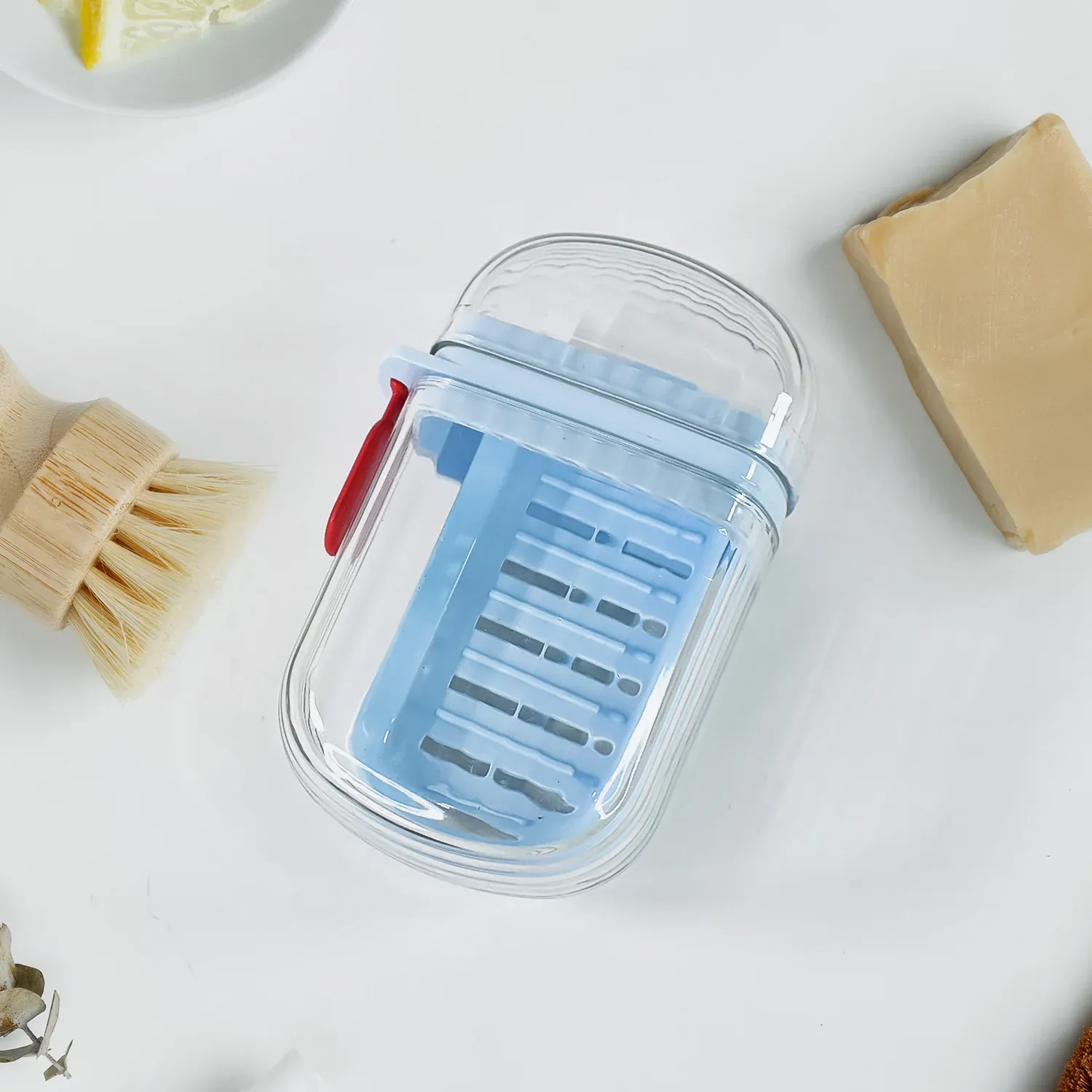 Travel Soap Case – Unbreakable, Leakproof & Secure Lock - Detailed Feature View 5
