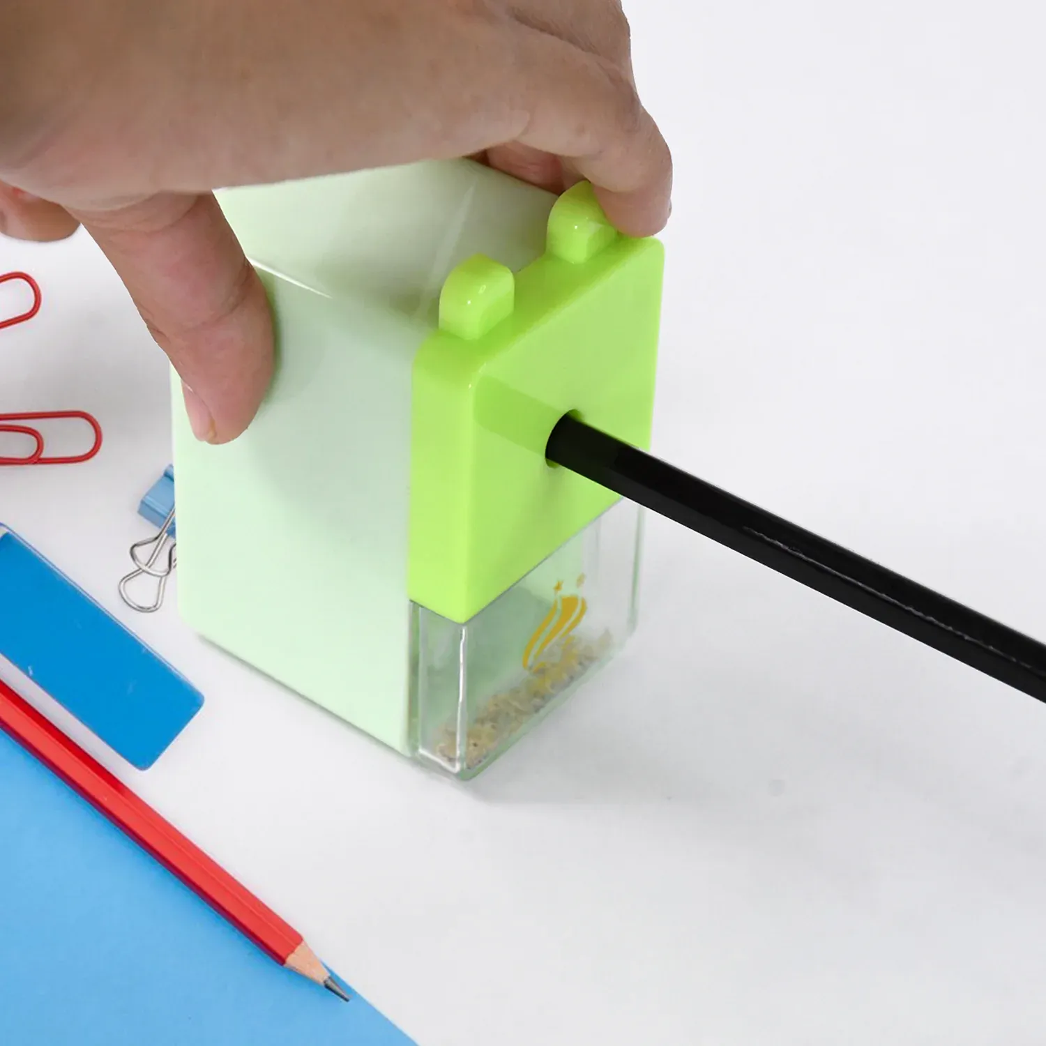 Premium Manual Table Pencil Sharpener – Precise & Cute Design - Buy Online at Alikart