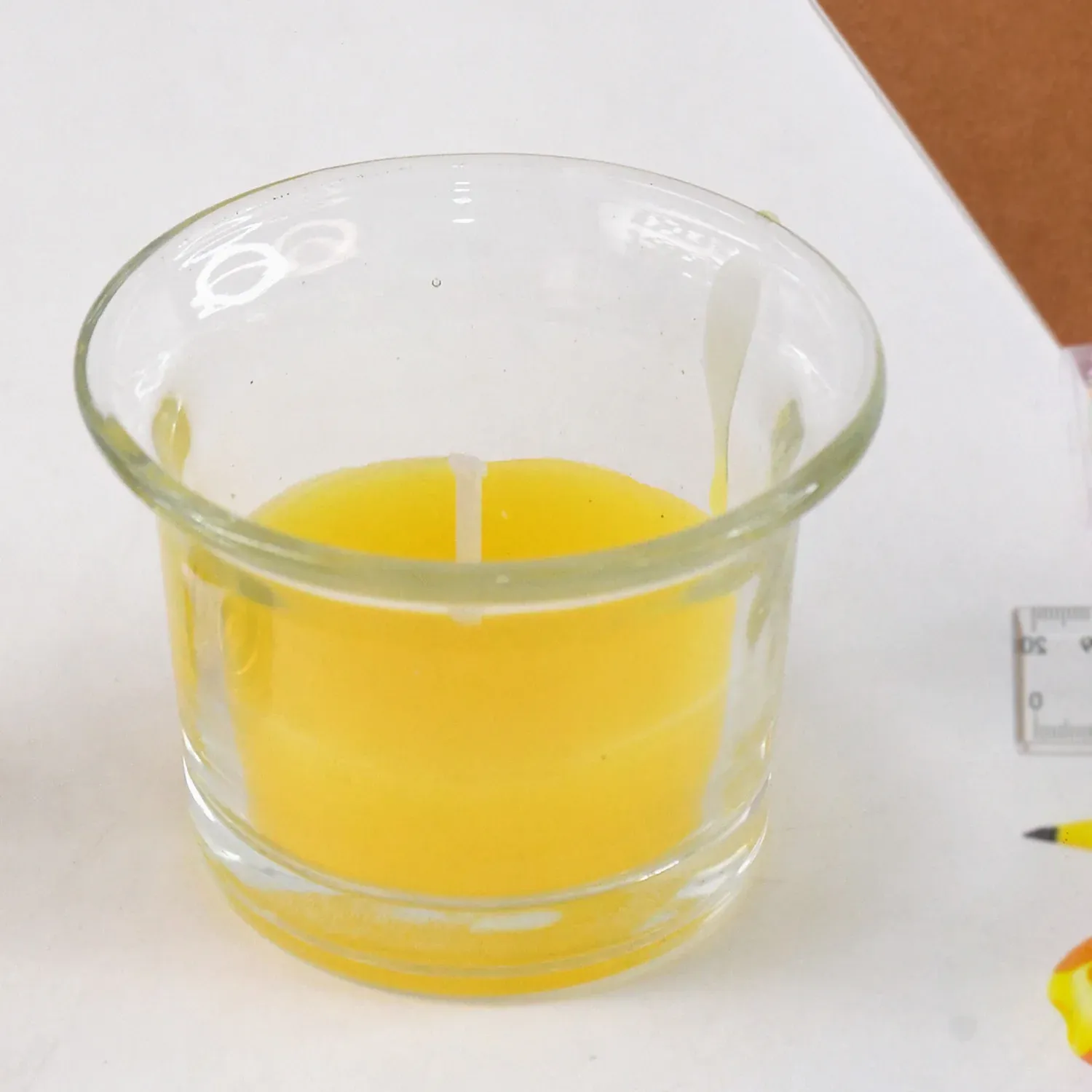 Diwali Candle Holder – Smokeless Glass Tea Light with Plastic Stand - Detailed Feature View 5