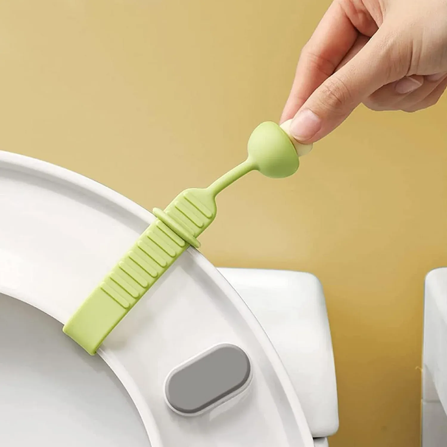 Premium Toilet Seat Lifter – Hygienic Silicone Grip for Bathroom | Bathora - Buy Online at Alikart