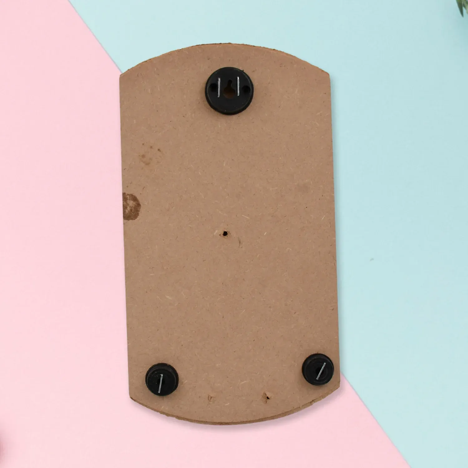 Wooden Wall Decor with Hooks – Vertical Scenery Art | GlimmerHome - Detailed Feature View 5