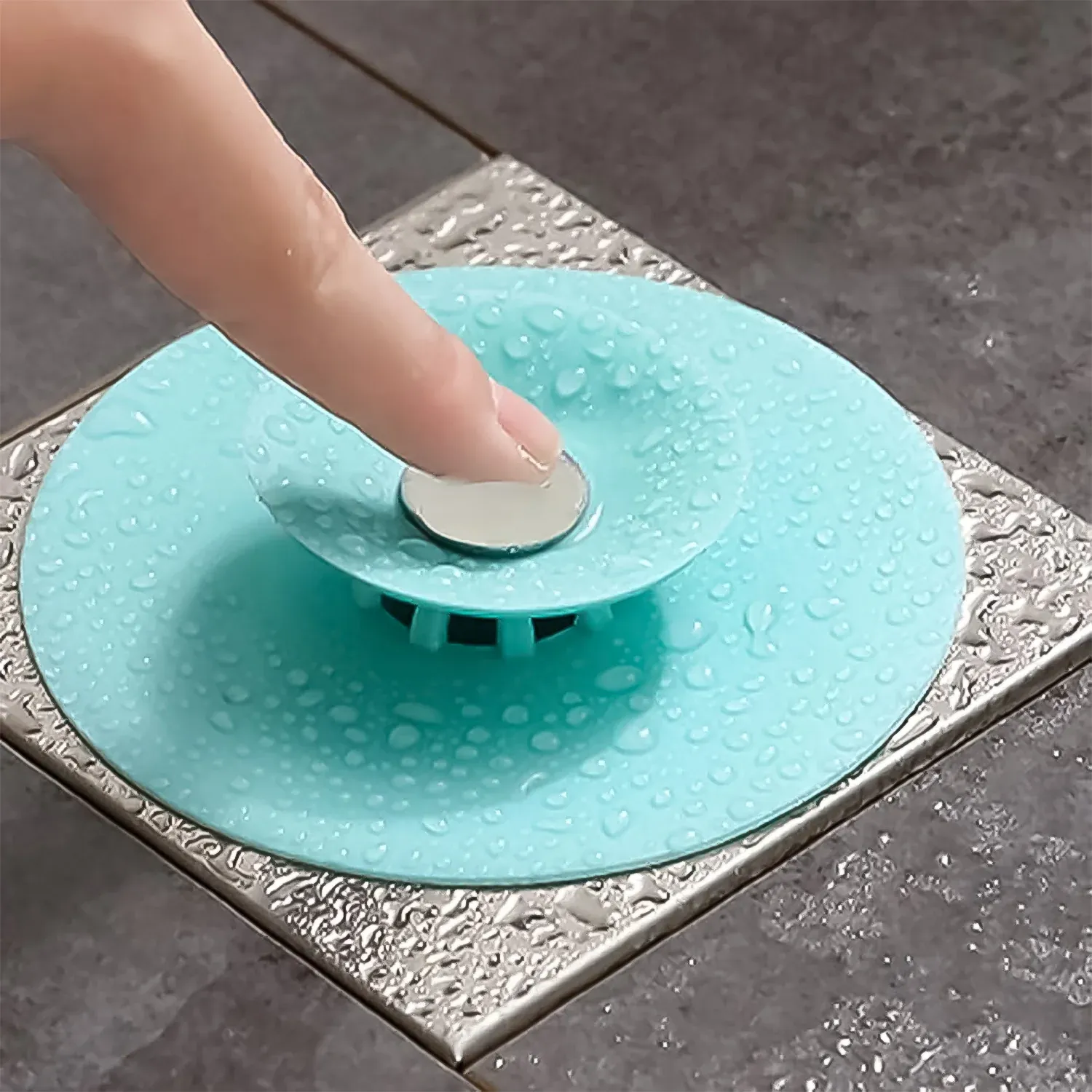 Silicone Sink Strainer – Anti-Clog 2-in-1 Kitchen Drainer & Seal - Detailed Feature View 5